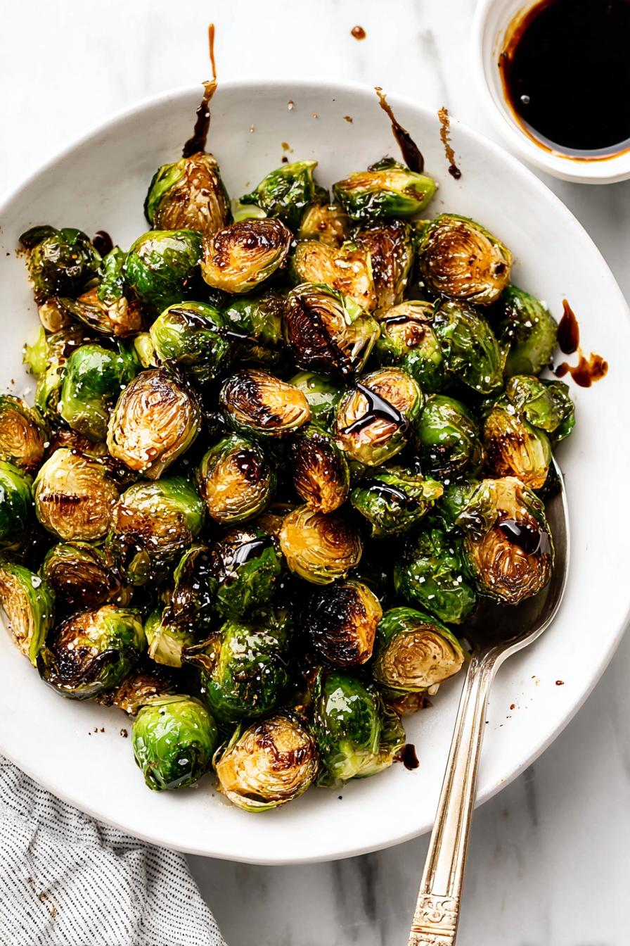 The Balsamic Glaze Recipe That Converts All Brussels Sprouts Haters